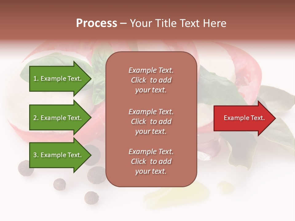 Aromatic Vegetable Olive PowerPoint Template