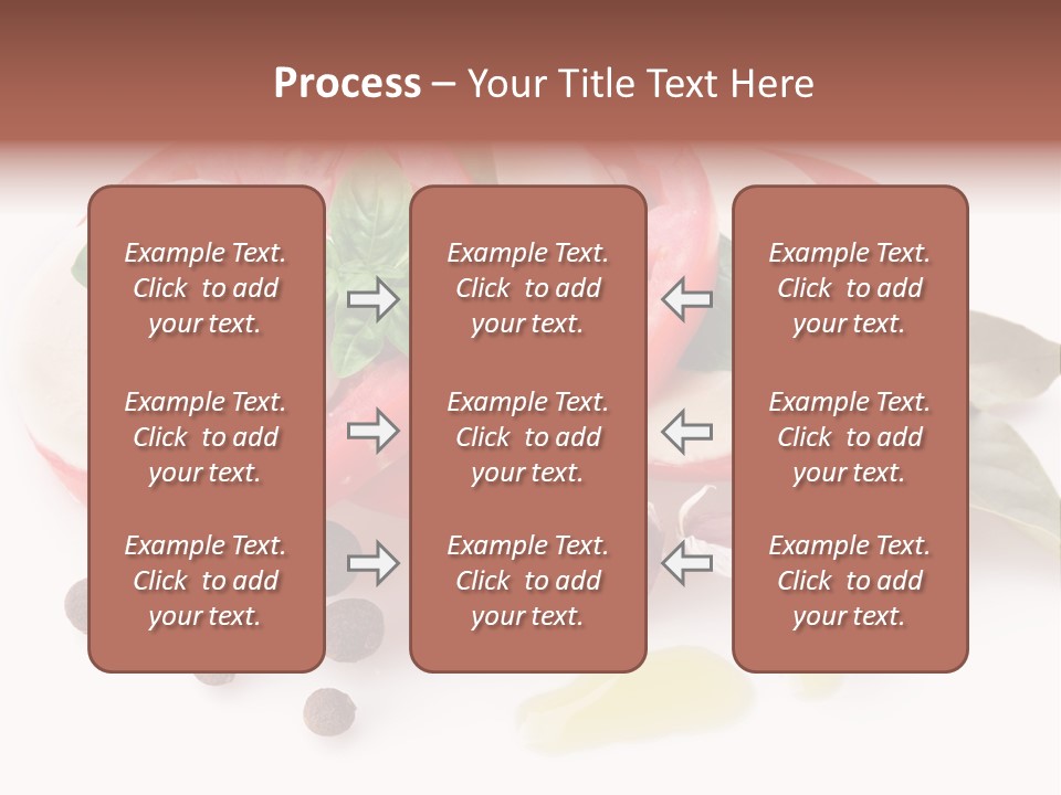 Aromatic Vegetable Olive PowerPoint Template