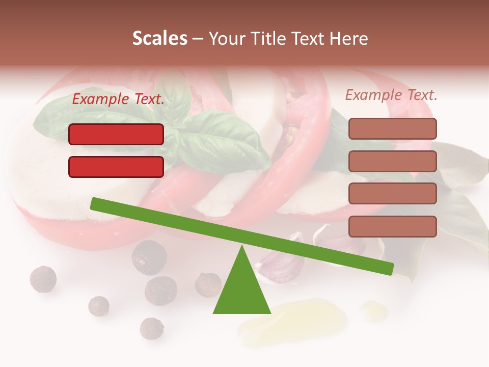 Aromatic Vegetable Olive PowerPoint Template