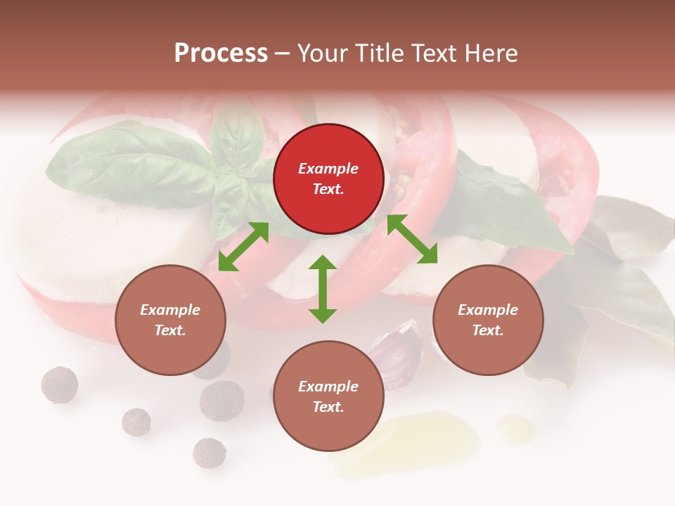 Aromatic Vegetable Olive PowerPoint Template