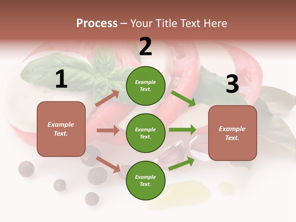 Aromatic Vegetable Olive PowerPoint Template