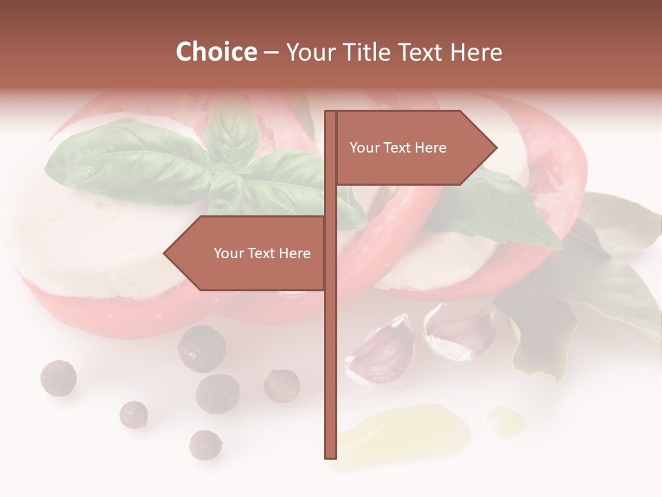 Aromatic Vegetable Olive PowerPoint Template