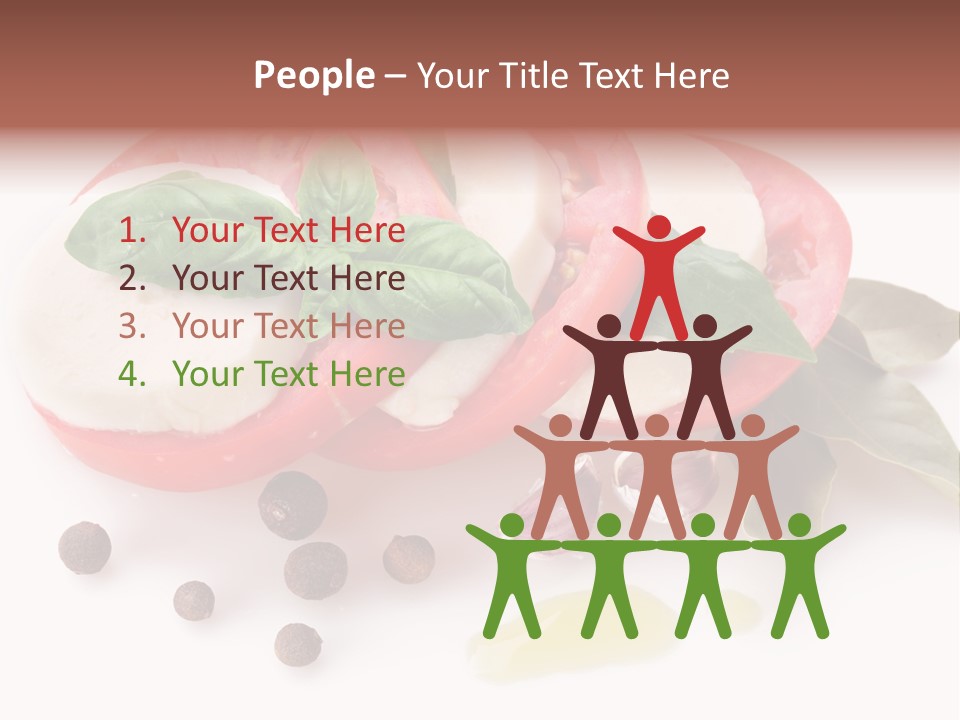 Aromatic Vegetable Olive PowerPoint Template