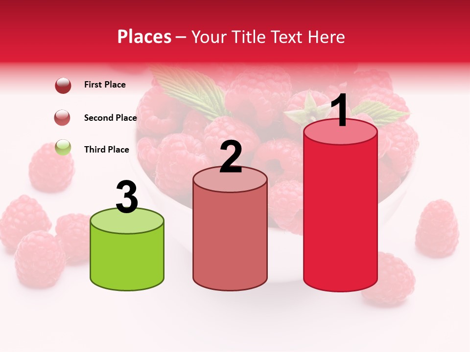 Isolated Dessert Fresh PowerPoint Template