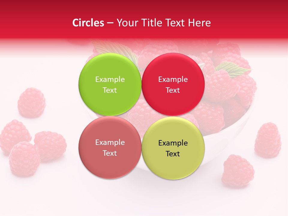 Isolated Dessert Fresh PowerPoint Template