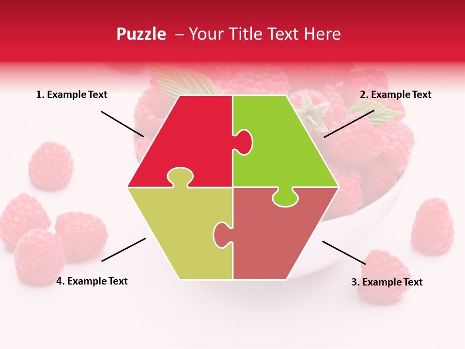 Isolated Dessert Fresh PowerPoint Template