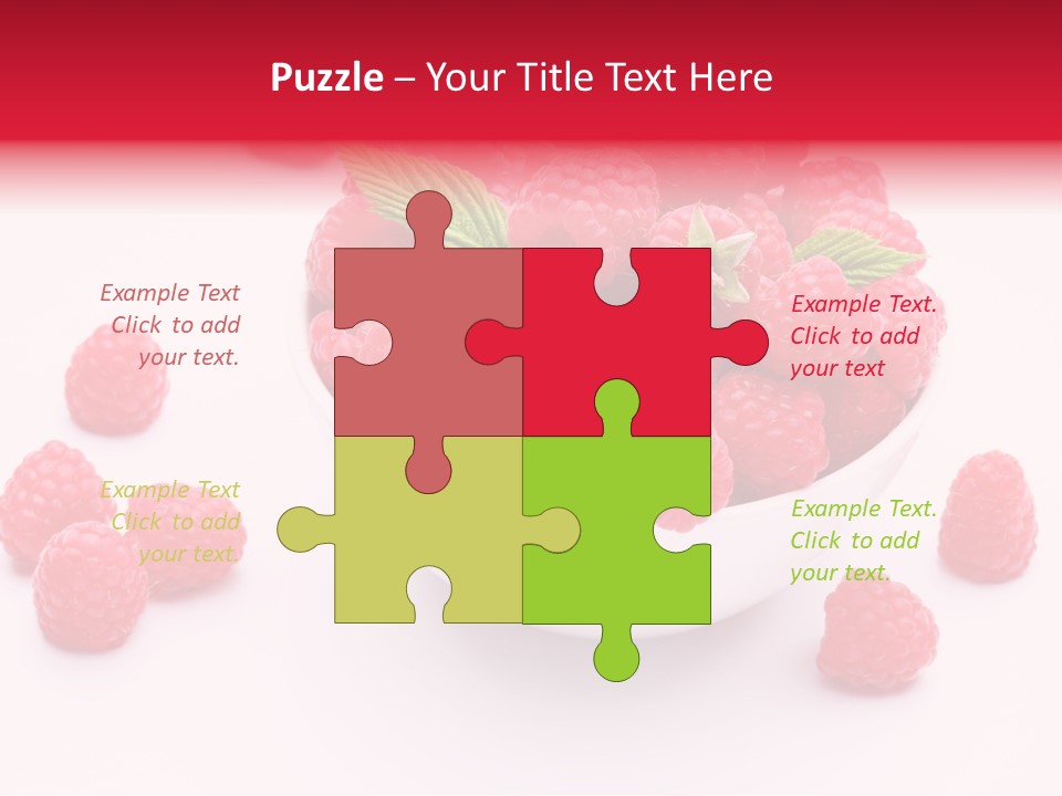 Isolated Dessert Fresh PowerPoint Template