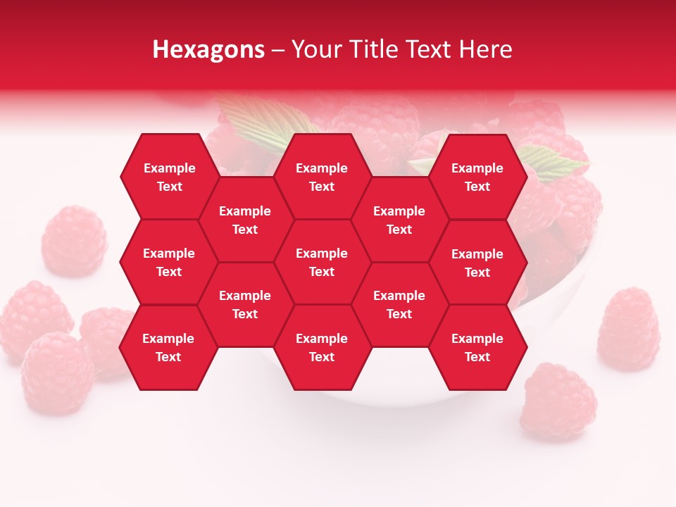 Isolated Dessert Fresh PowerPoint Template