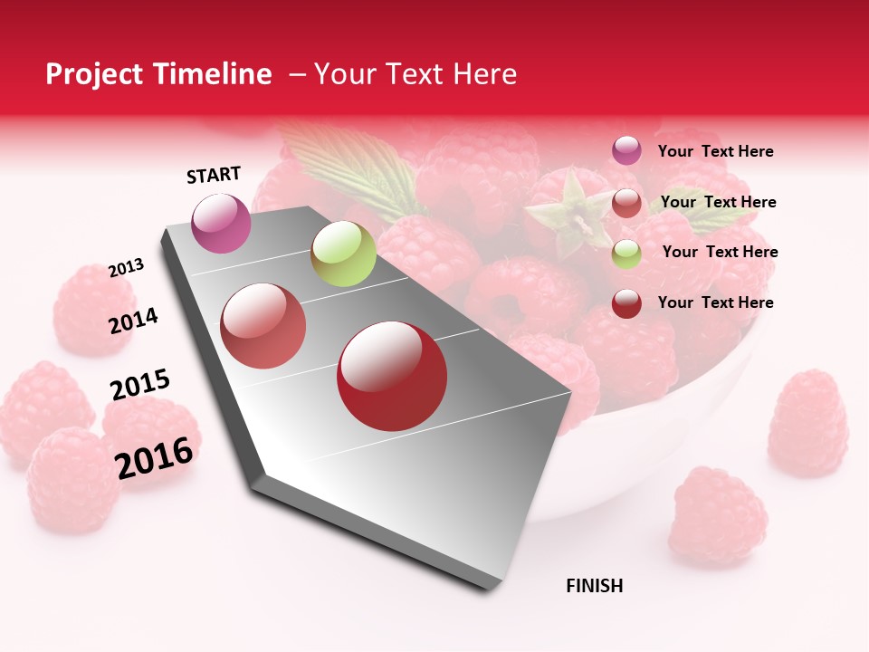 Isolated Dessert Fresh PowerPoint Template