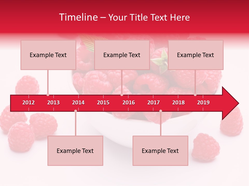 Isolated Dessert Fresh PowerPoint Template