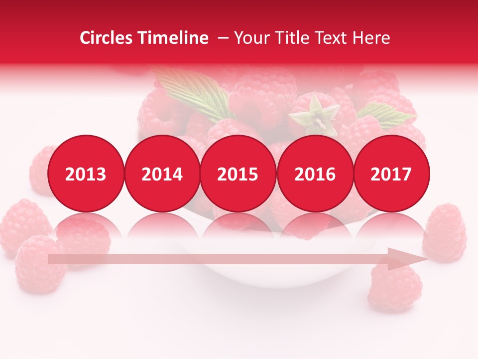 Isolated Dessert Fresh PowerPoint Template