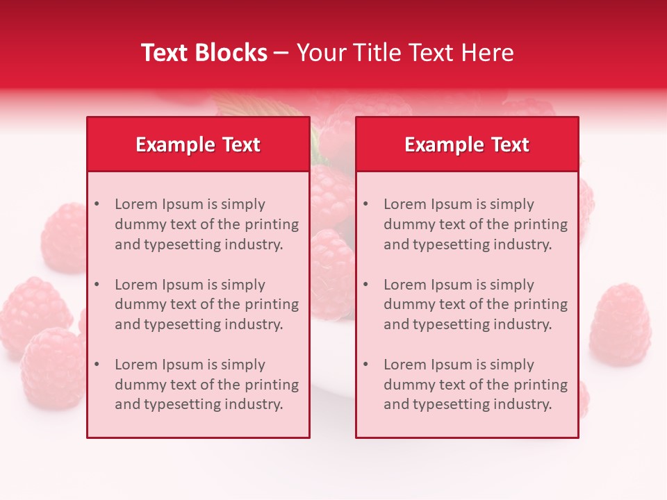 Isolated Dessert Fresh PowerPoint Template