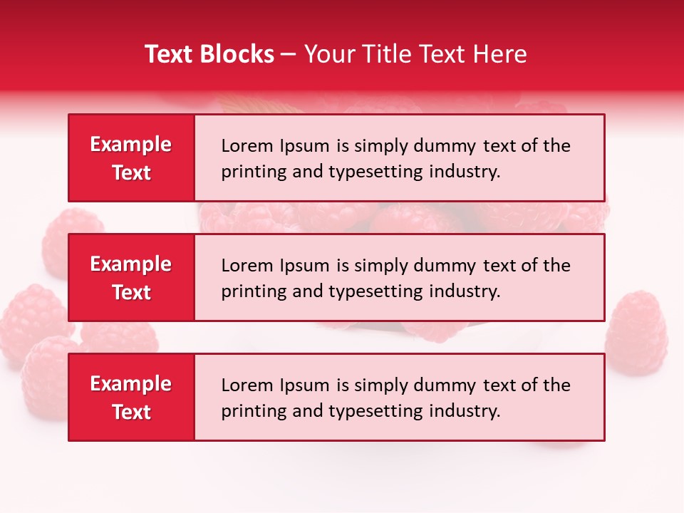 Isolated Dessert Fresh PowerPoint Template