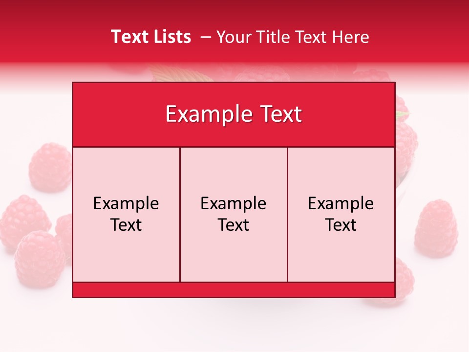 Isolated Dessert Fresh PowerPoint Template