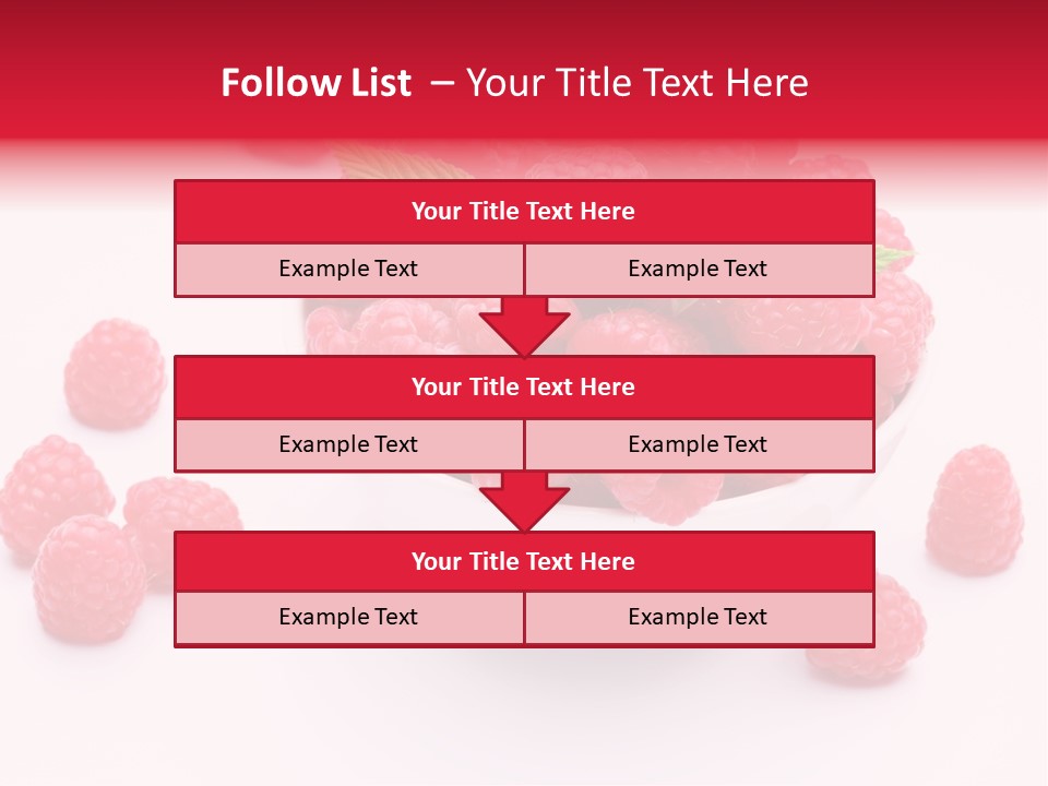 Isolated Dessert Fresh PowerPoint Template