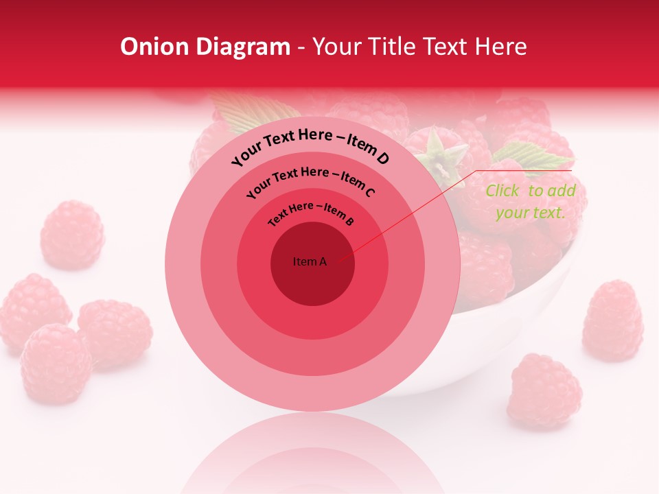 Isolated Dessert Fresh PowerPoint Template