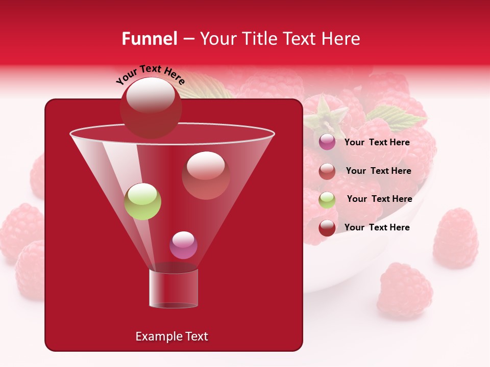 Isolated Dessert Fresh PowerPoint Template