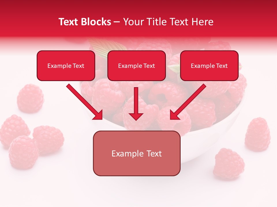 Isolated Dessert Fresh PowerPoint Template
