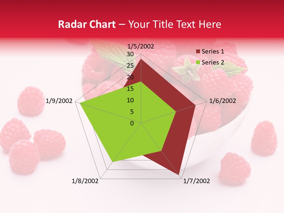 Isolated Dessert Fresh PowerPoint Template
