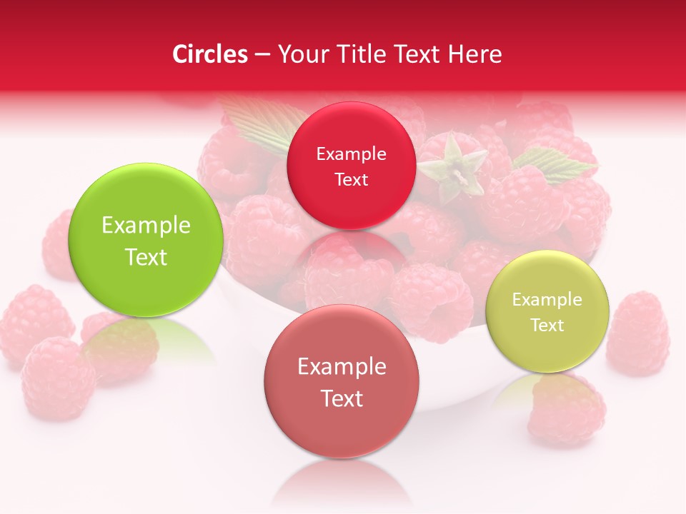 Isolated Dessert Fresh PowerPoint Template