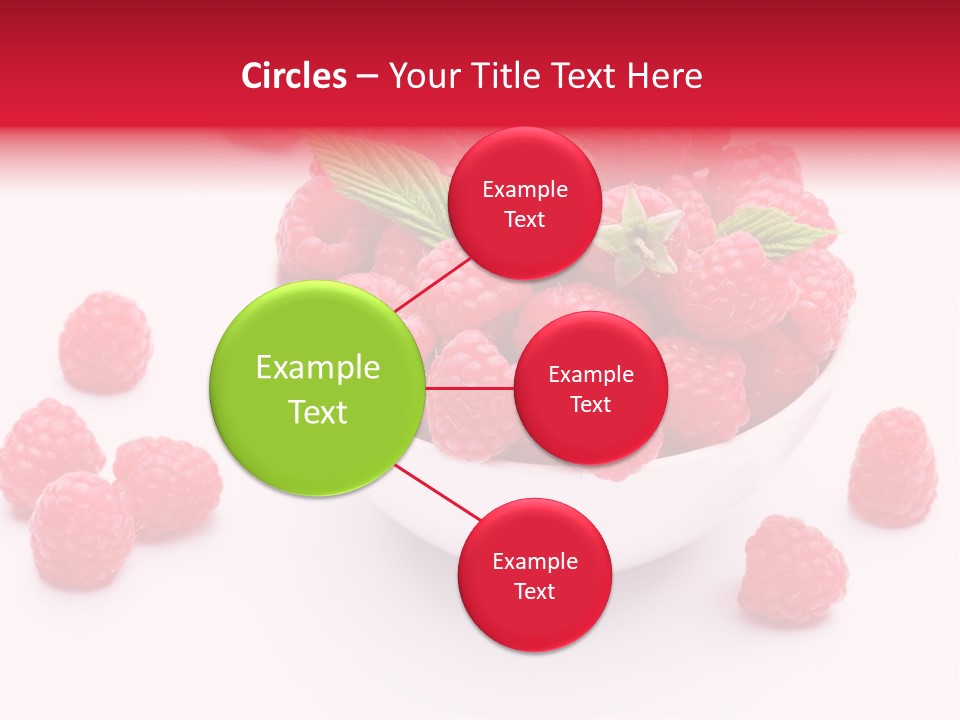 Isolated Dessert Fresh PowerPoint Template