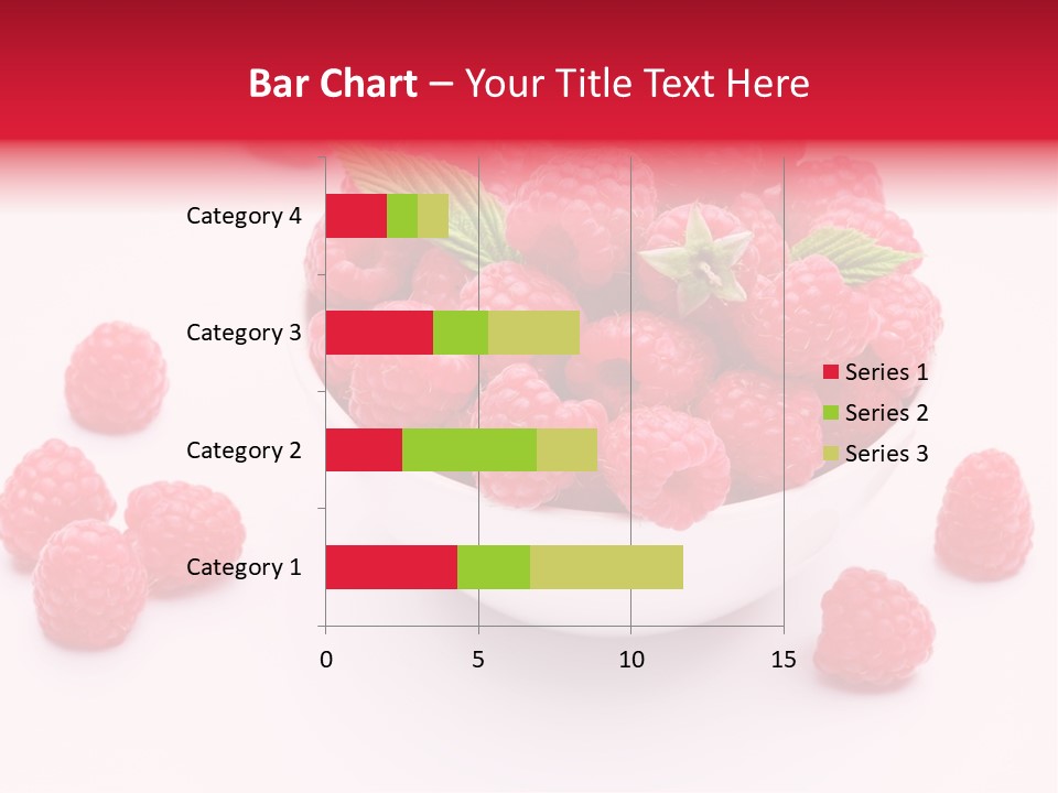 Isolated Dessert Fresh PowerPoint Template