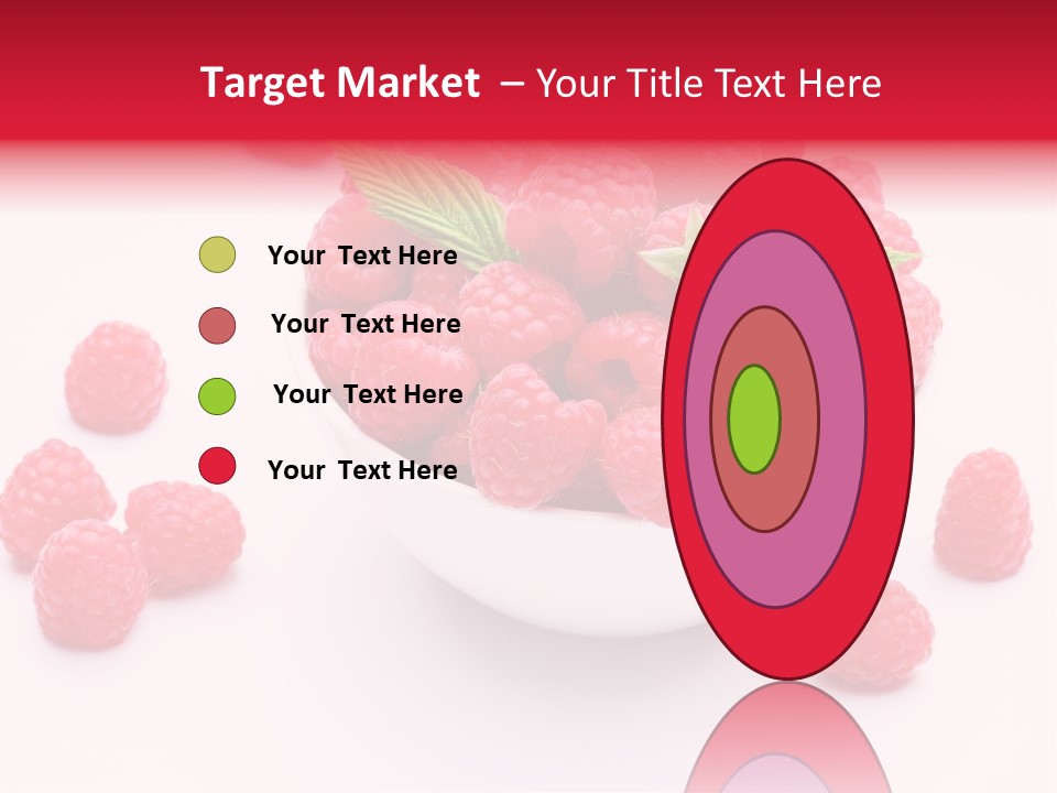 Isolated Dessert Fresh PowerPoint Template