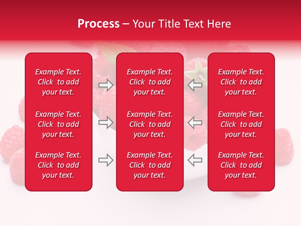 Isolated Dessert Fresh PowerPoint Template