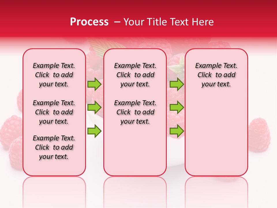 Isolated Dessert Fresh PowerPoint Template