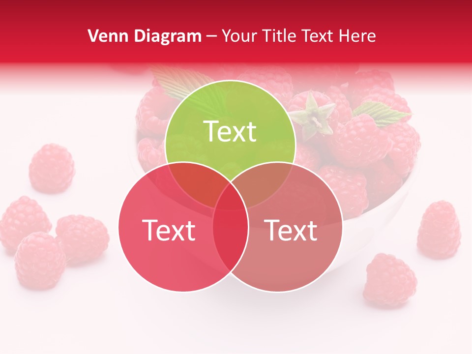Isolated Dessert Fresh PowerPoint Template