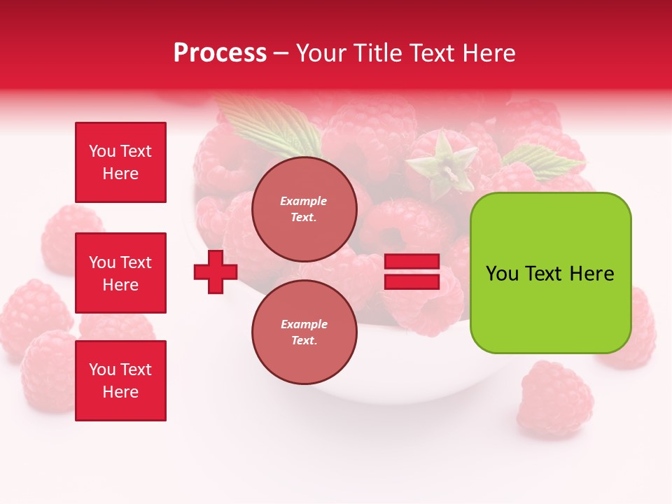 Isolated Dessert Fresh PowerPoint Template