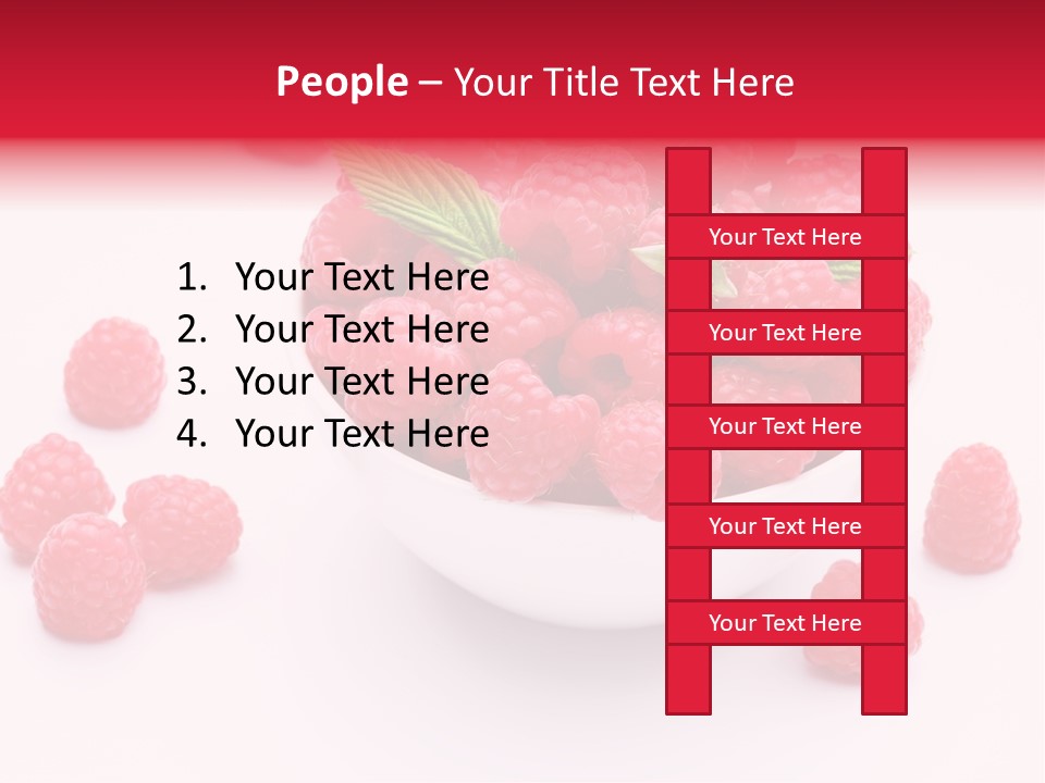 Isolated Dessert Fresh PowerPoint Template
