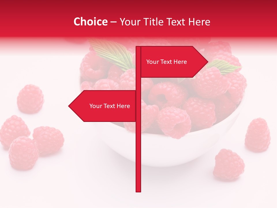 Isolated Dessert Fresh PowerPoint Template