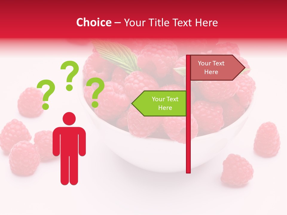 Isolated Dessert Fresh PowerPoint Template