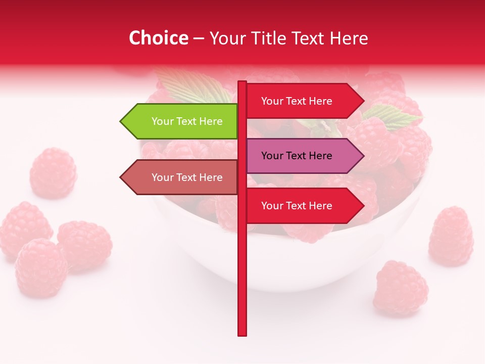 Isolated Dessert Fresh PowerPoint Template