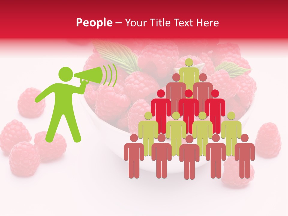 Isolated Dessert Fresh PowerPoint Template