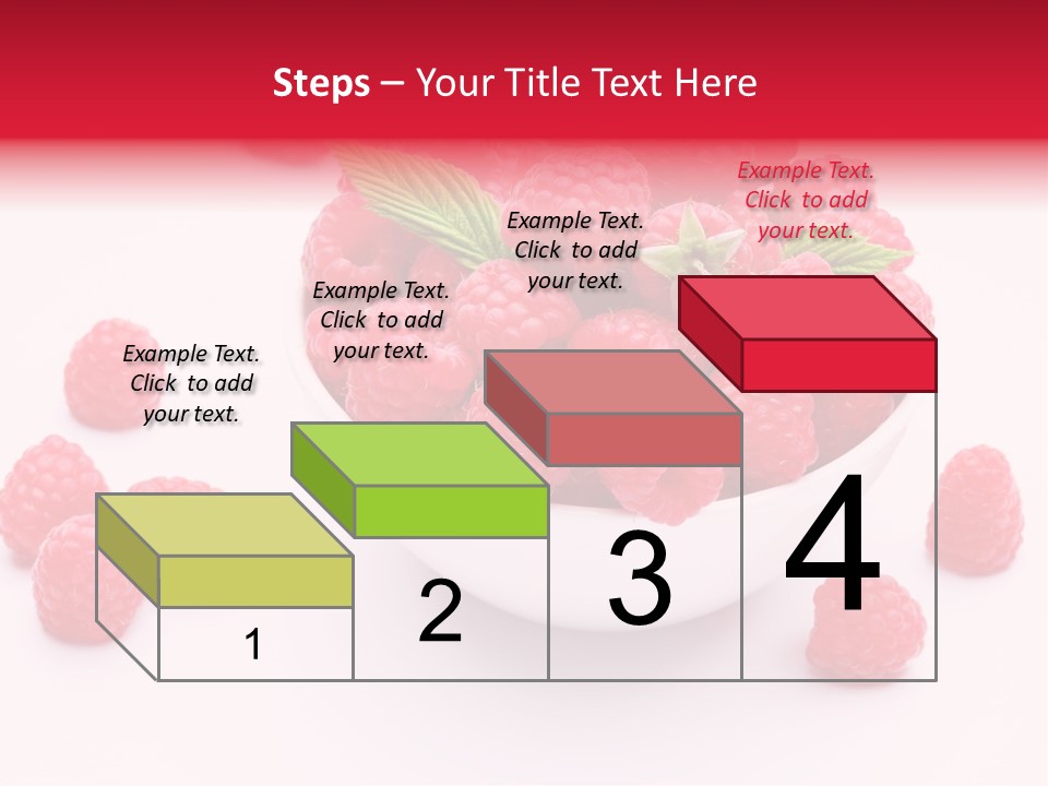 Isolated Dessert Fresh PowerPoint Template
