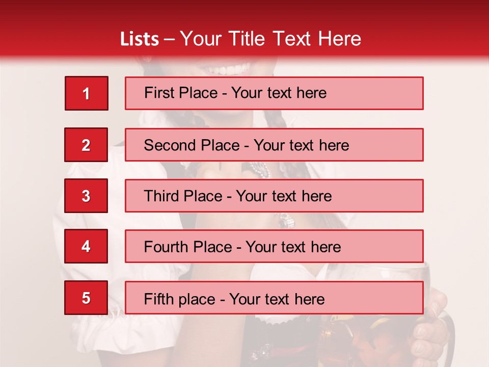 Dress Cheer Tradition PowerPoint Template