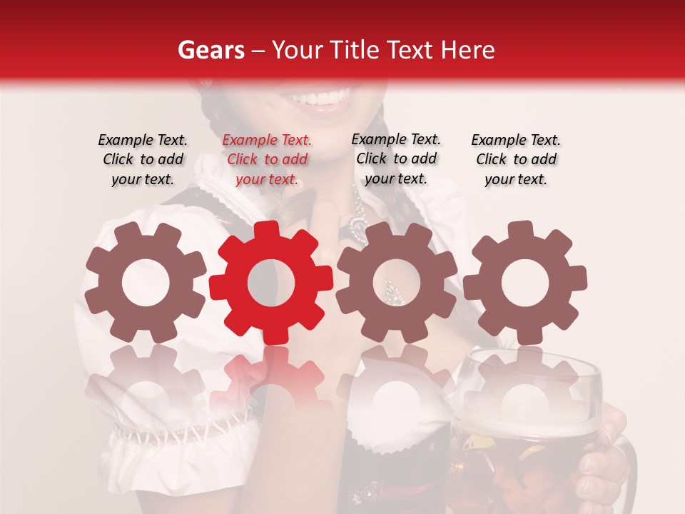 Dress Cheer Tradition PowerPoint Template