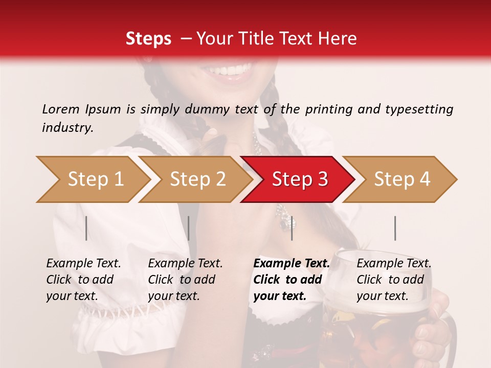 Dress Cheer Tradition PowerPoint Template