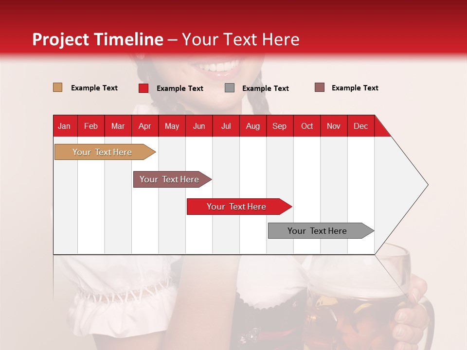 Dress Cheer Tradition PowerPoint Template