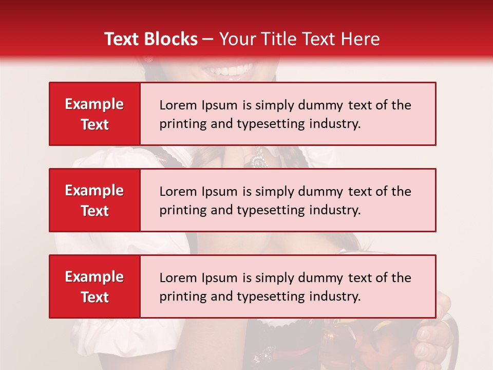 Dress Cheer Tradition PowerPoint Template