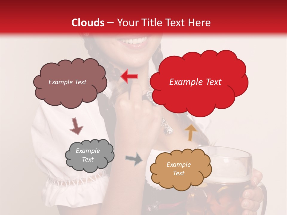 Dress Cheer Tradition PowerPoint Template