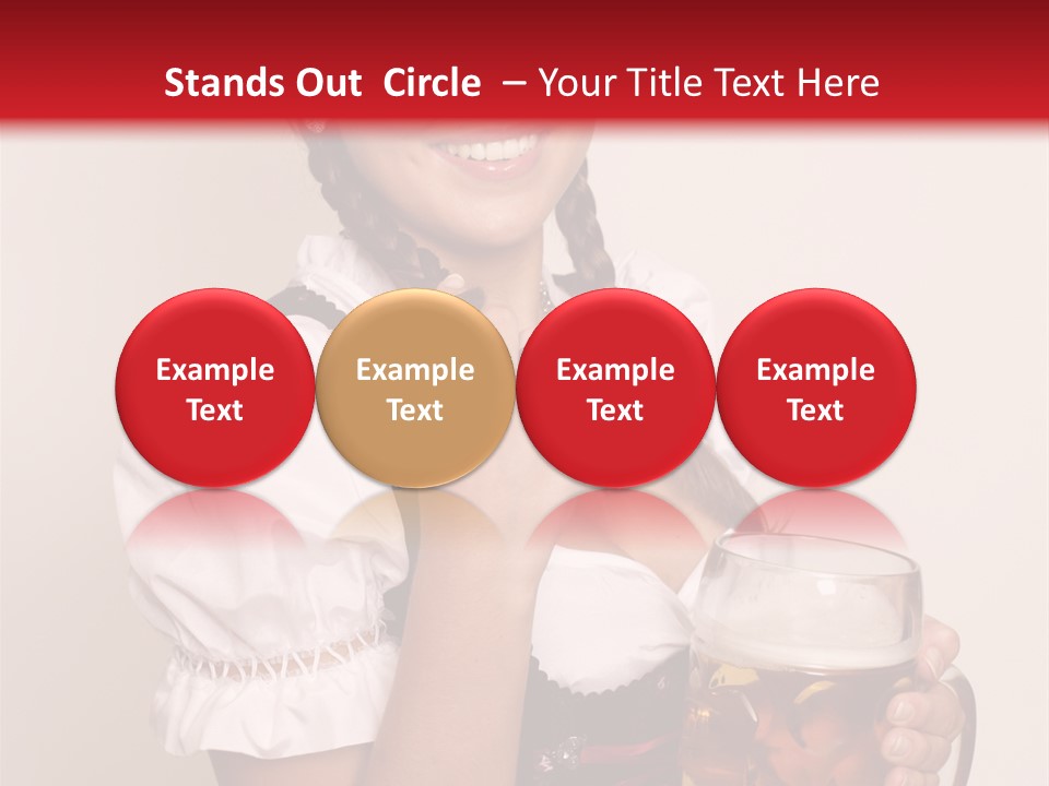 Dress Cheer Tradition PowerPoint Template