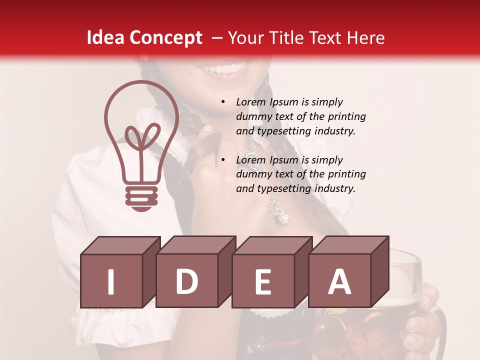 Dress Cheer Tradition PowerPoint Template