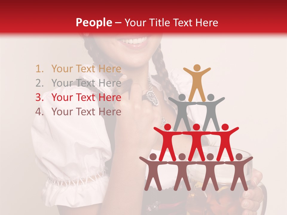 Dress Cheer Tradition PowerPoint Template