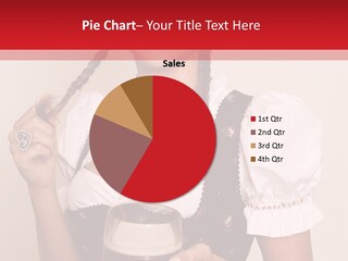 Beer Glass Cheer Pigtail PowerPoint Template