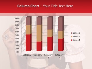 Beer Glass Cheer Pigtail PowerPoint Template