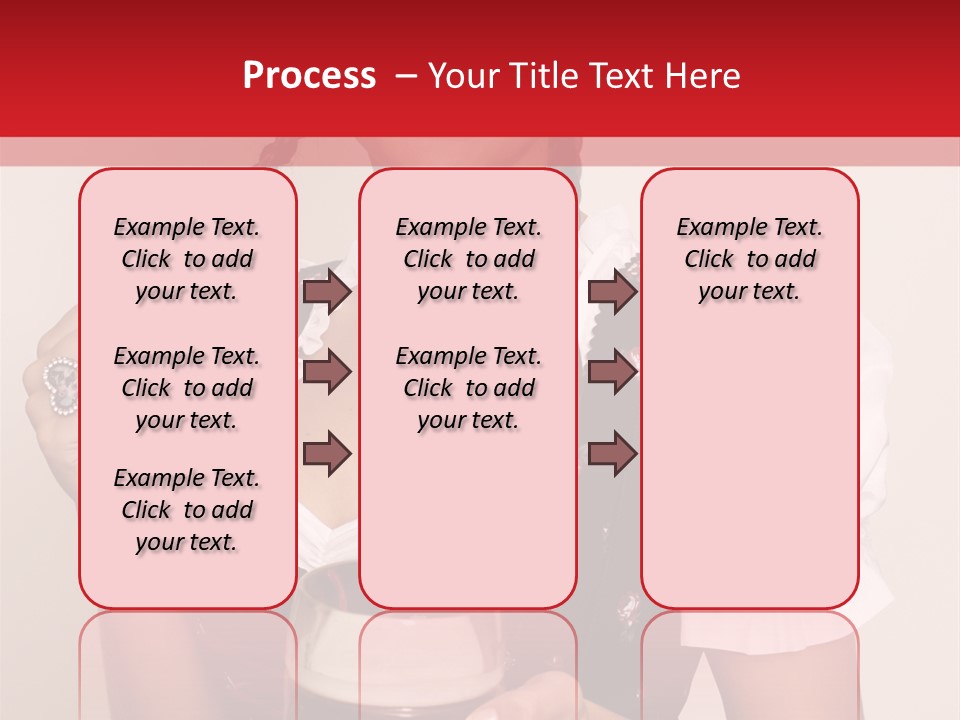 Beer Glass Cheer Pigtail PowerPoint Template