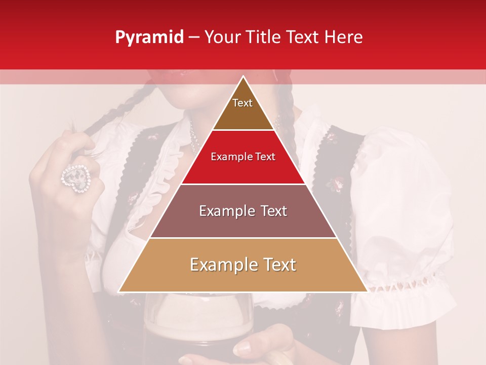 Hat Beer Glass Bavarian PowerPoint Template